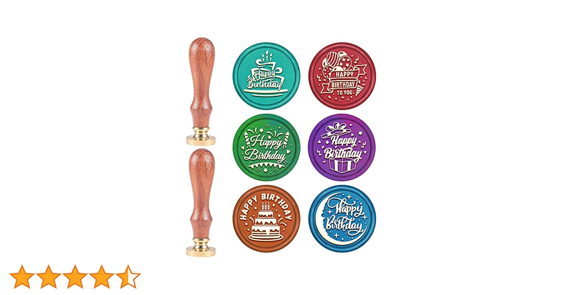 Amazon.co.jp: SUPERDANT シーリングワックス セット birthday 6